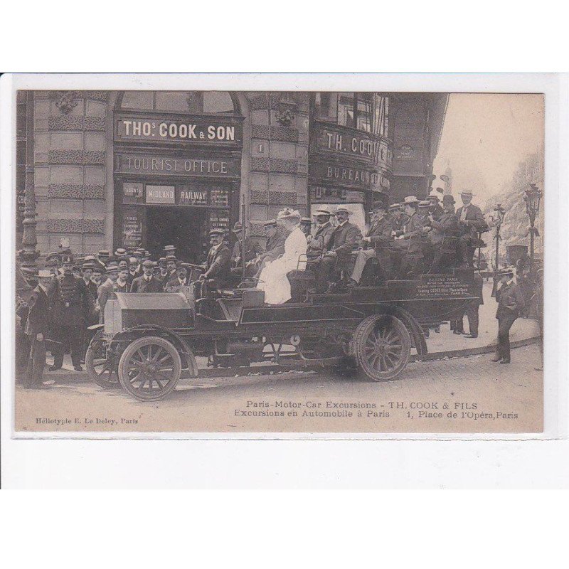 PARIS: excursions en automobile à paris, autobus/automobile - très bon état