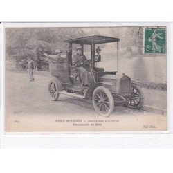 PARIS: chauffeuse d'autotax, promenade au bois, taxi - très bon état