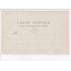 PARIS: visite aux chantiers de l'exposition de 1900, palais d'espagne, allemagne, norvege, belgique GB - très bon état