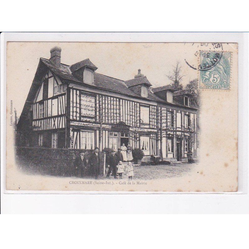 CROIXMARE: café de la mairie - état