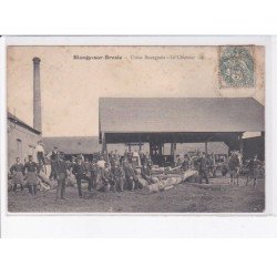 BLANGY-sur-BRESLE: usine bourgeois, le chantier - état