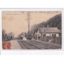 ANNEVILLE-sur-SCIE: la gare - état