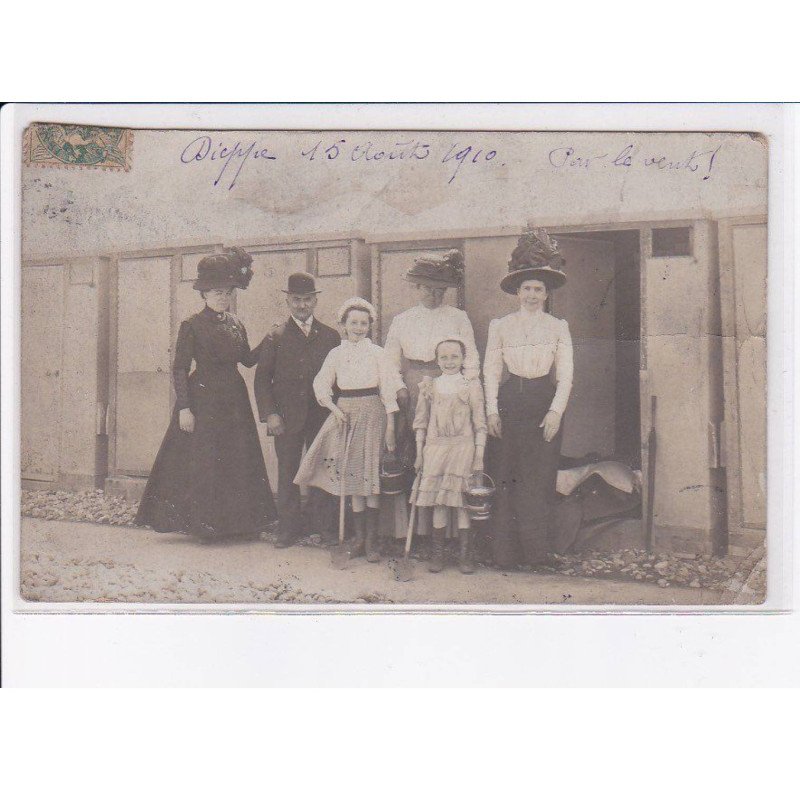 DIEPPE: 15 août 1910, personnages - état