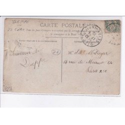 DIEPPE: 15 août 1910, personnages - état