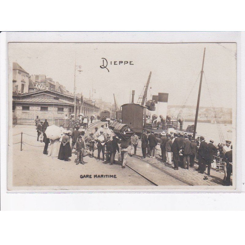 DIEPPE: gare maritime - très bon état