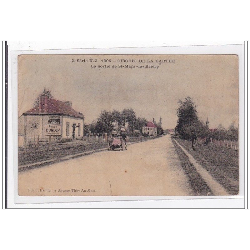 St-MARS-la-BRIERE : circruit de la sarthe - tres bon etat