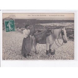 SEINE MARITIME: le transport des galets - très bon état