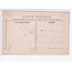 GODERVILLE: la route du havre et l'arrivée du 129e d'infanterie un jour de pluie - très bon état