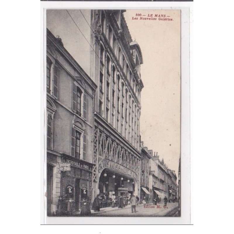 LE MANS : les nouvelles galeries - tres bon etat