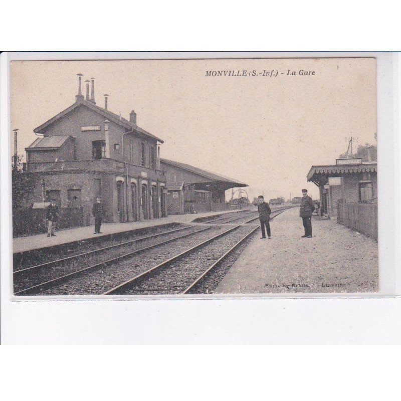 MONVILLE: la gare - très bon état