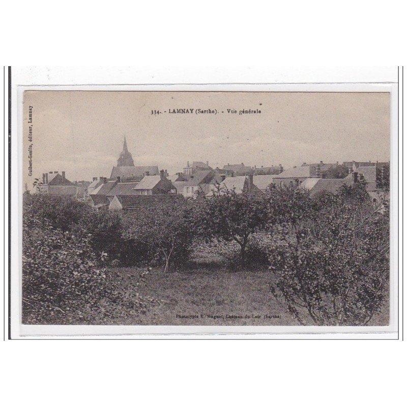 LAMNAY : vue generale - tres bon etat