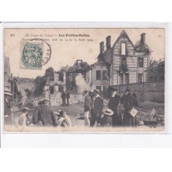 LES PETITES-DALLES: incendie du casino, nuit du 14 au 15 août 1904 - état