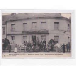 FOUCARMONT: hôtel du grand cerf, propriétaire maupoint - très bon état