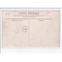 environs de FAUVILLE: battage du colsa - très bon état