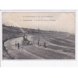 LONDINIERES: la montée vers bailly-en-campagne, rouleau compresseur - très bon état