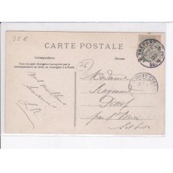 LE TREPORT: les sauveteurs du "saluto" 1904, canot de sauvetage - très bon état