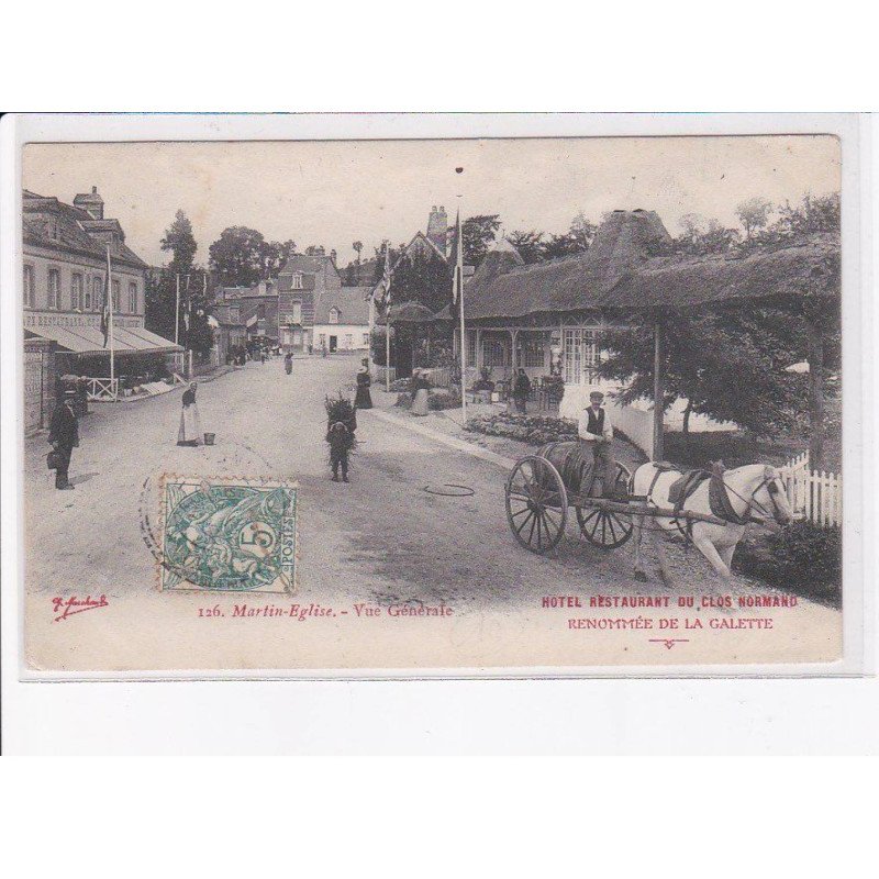 MARTIN-EGLISE: vue générale - très bon état