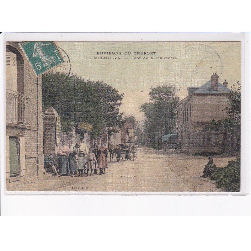 MESNIL-VAL: hôtel de la chaumière - très bon état