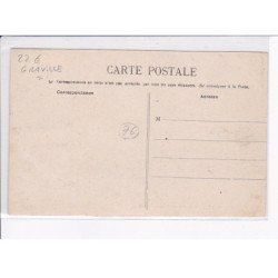 GRAVILLE: maison L. Molon, superficie totale couverte, carrés magasins approvisionnements et bureaux - très bon état