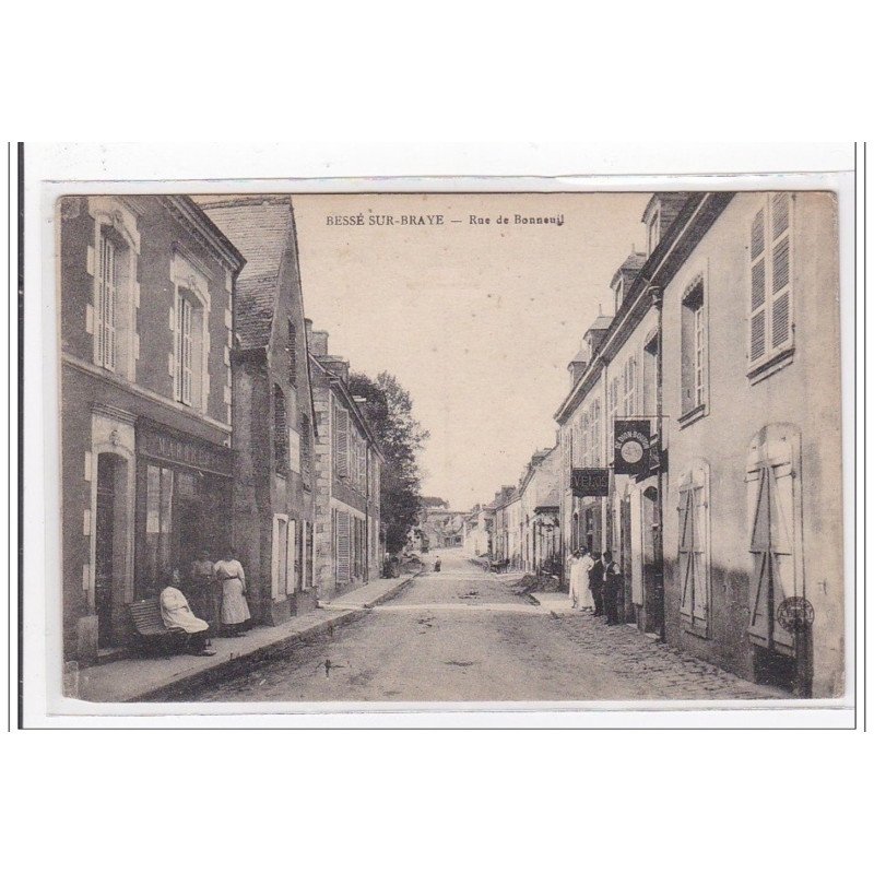 BESSE-sur-BRAYE : rue de bonneuil - tres bon etat