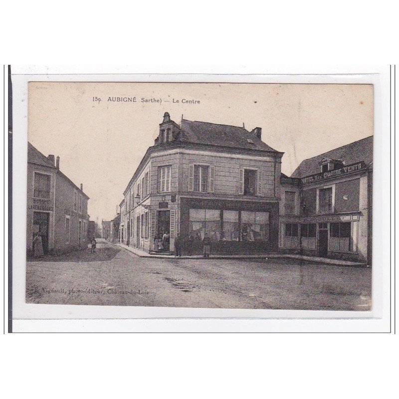 AUBIGNE : le centre - tres bon etat