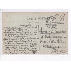 LE GRAND-QUEVILLY: le refuge route de caen, vue générale de l'établissement prise des jardins légumiers - très bon état