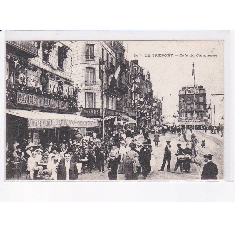 LE TREPORT: café du commerce - très bon état