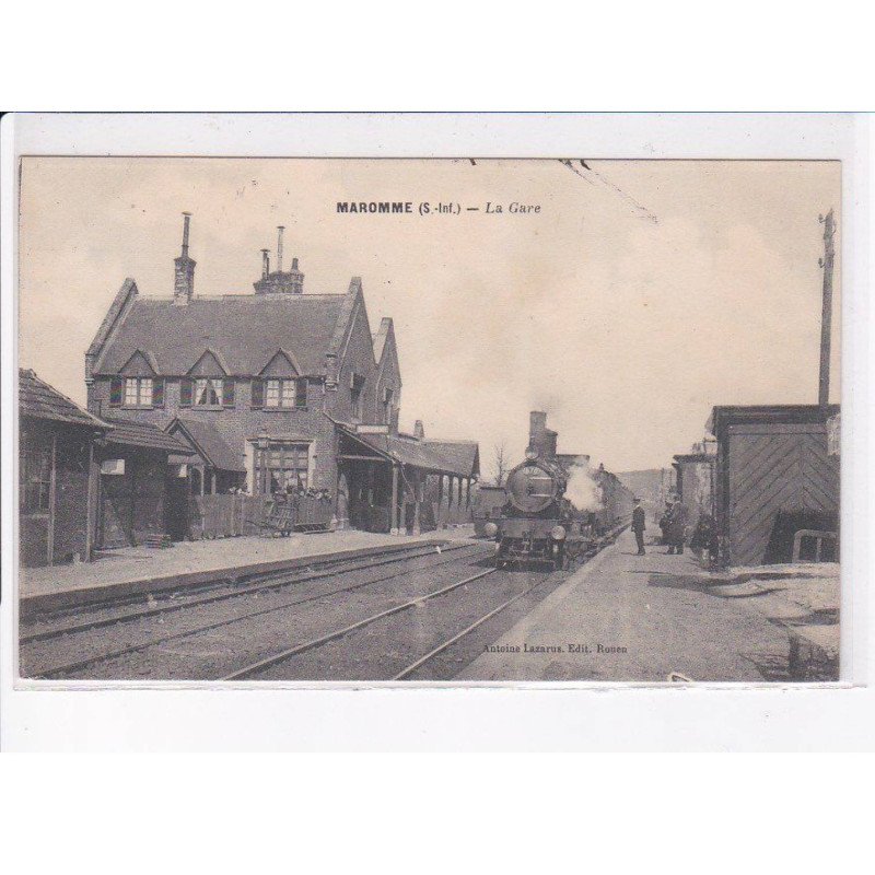 MAROMME: la gare - état