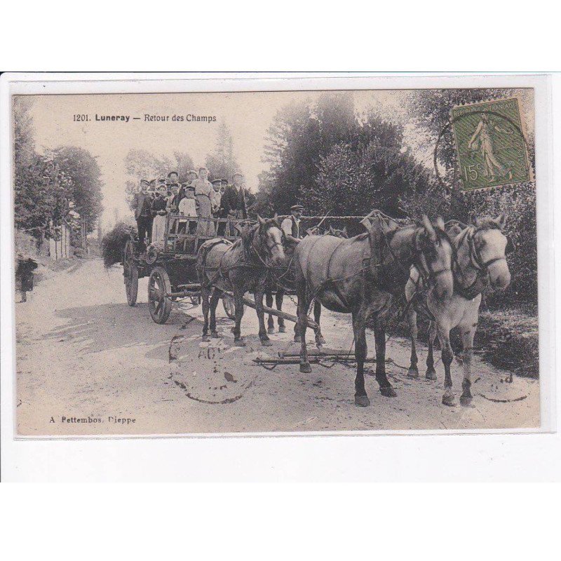 LUNERAY: retour des champs - état