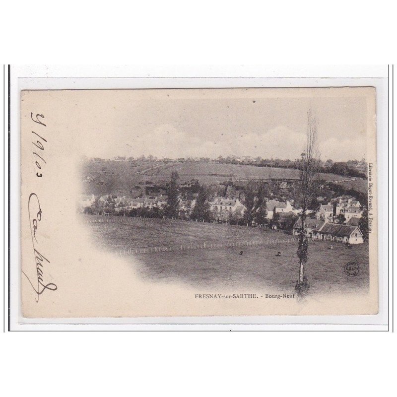 FRESNAY-sur-SARTHE : bourg-neuf - tres bon etat