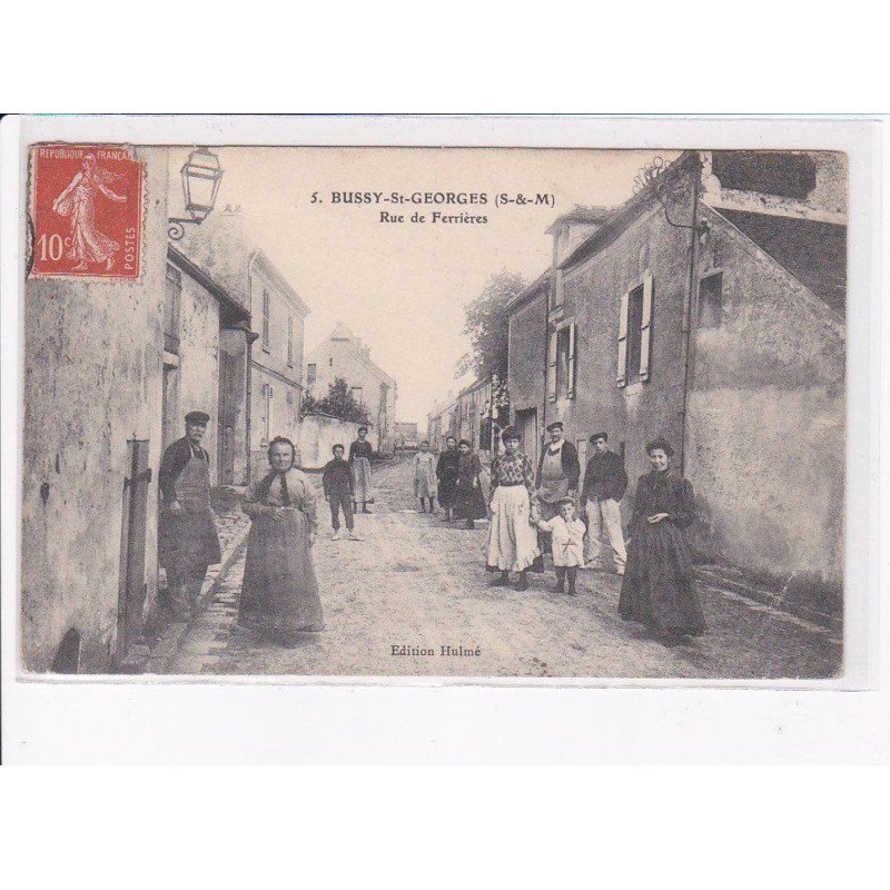 BUSSY-SAINT-GEORGES: rue de ferrières - état