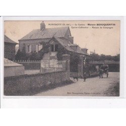 MONTROTY: le centre, maison beauquentin, épicier-cultivateur, maison de campagne - très bon état