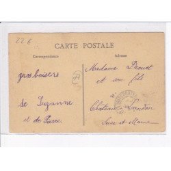 EGREVILLE: cavalcade, char de l'"association amicale post scolaire" - très bon état