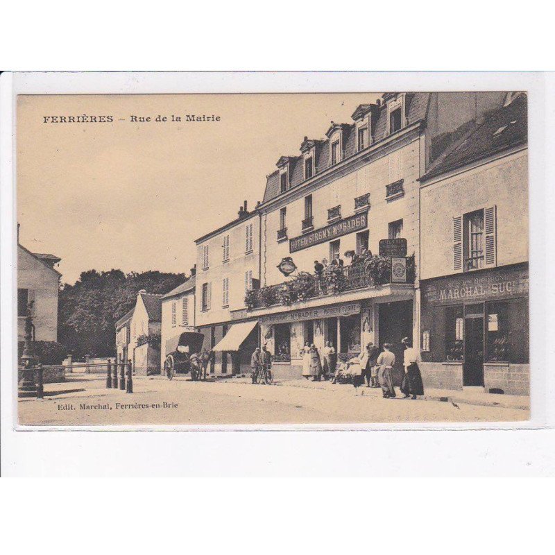 FERRIERES: rue de la mairie - très bon état