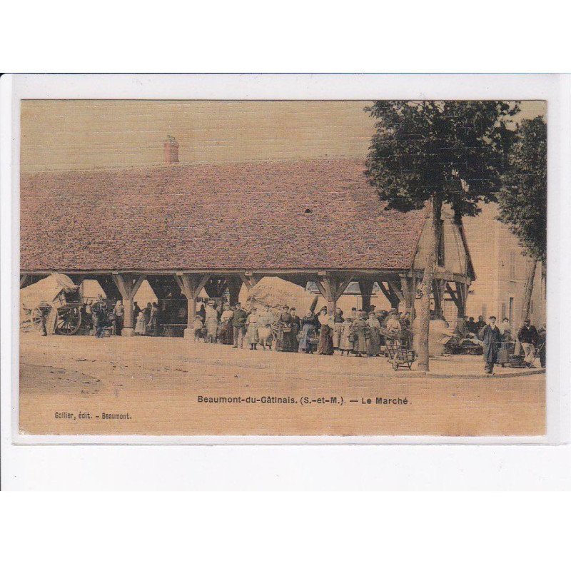 BEAUMONT-du-GATINAIS: le marché - très bon état