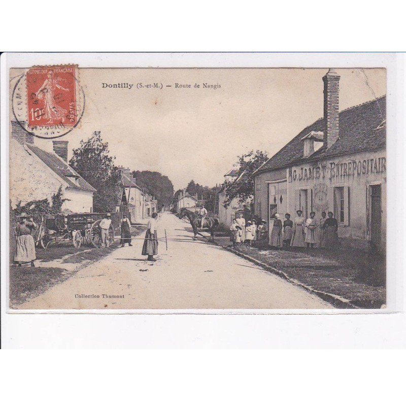 DONTILLY: route de nangis - état