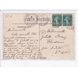FONTAINEBLEAU: grand prix de france des motocyclettes, moto, Lavanchy, hutchinson - très bon état