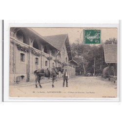 St-SYMPHORIEN : chateau de sourches, les etables - tres bon etat