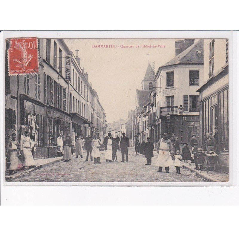 DAMMARTIN: quartier de l'hôtel-de-ville - très bon état