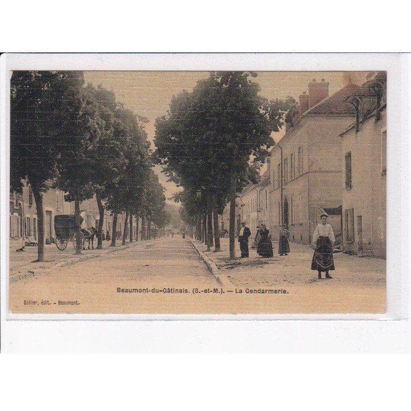 BEAUMONT-du-GATINAIS: la gendarmerie - très bon état