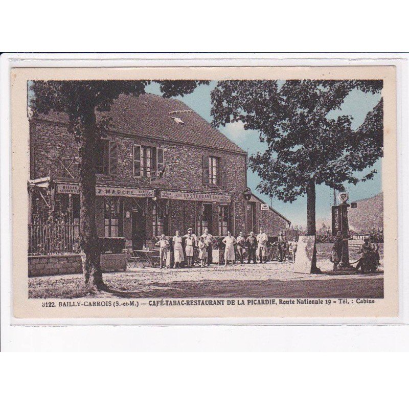 BAILLY-CARROIS: café-tabac-restaurant de la picardie - très bon état