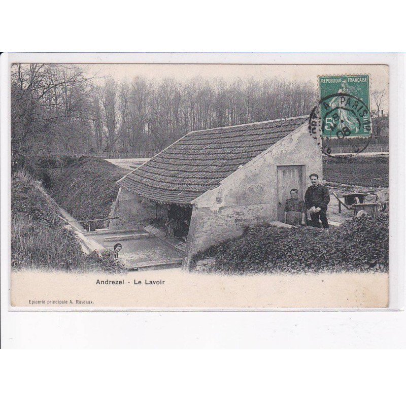 ANDREZEL: le lavoir - très bon état