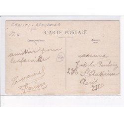 CROISSY-BEAUBOURG: jardin de l'aigle d'or" - très bon état