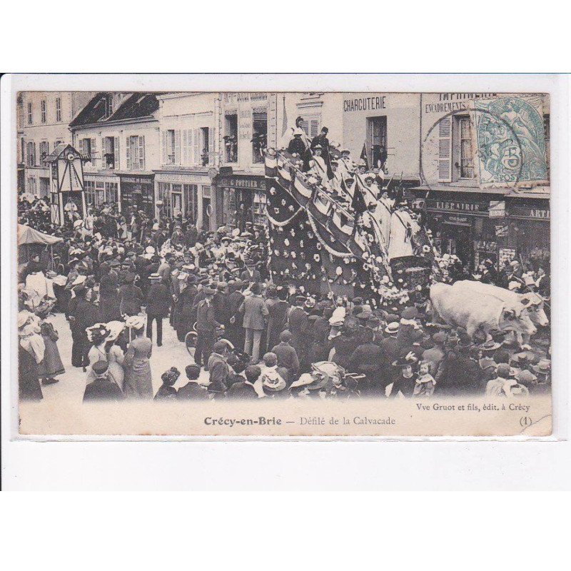 CRECY-en-BRIE: défilé de la cavalcade - état