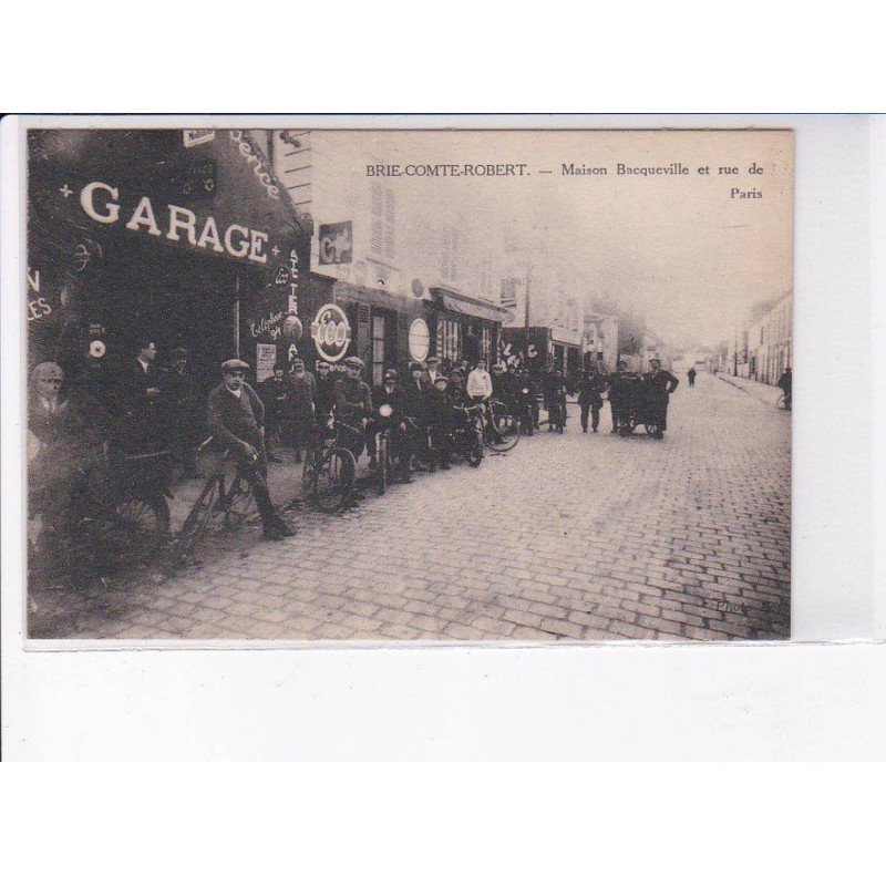 BRIE-COMTE-ROBERT: maison bacqueville et rue de paris - très bon état