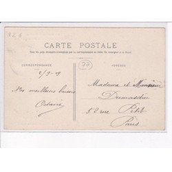 COURQUETAINE: la mairie et l'église - très bon état