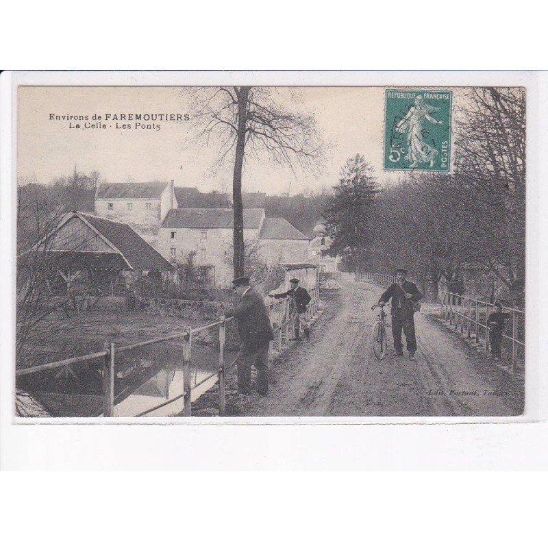 environs de FAREMOUTIERS: la celle, les ponts - très bon état