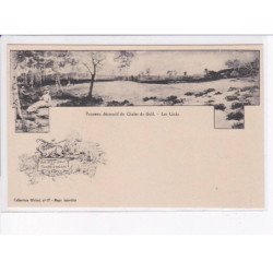 FONTAINEBLEAU: panneau décoratif du chalet du golf, les links - très bon état