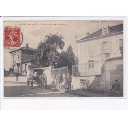 FAVIERES: la grande-rue vers la poste - très bon état