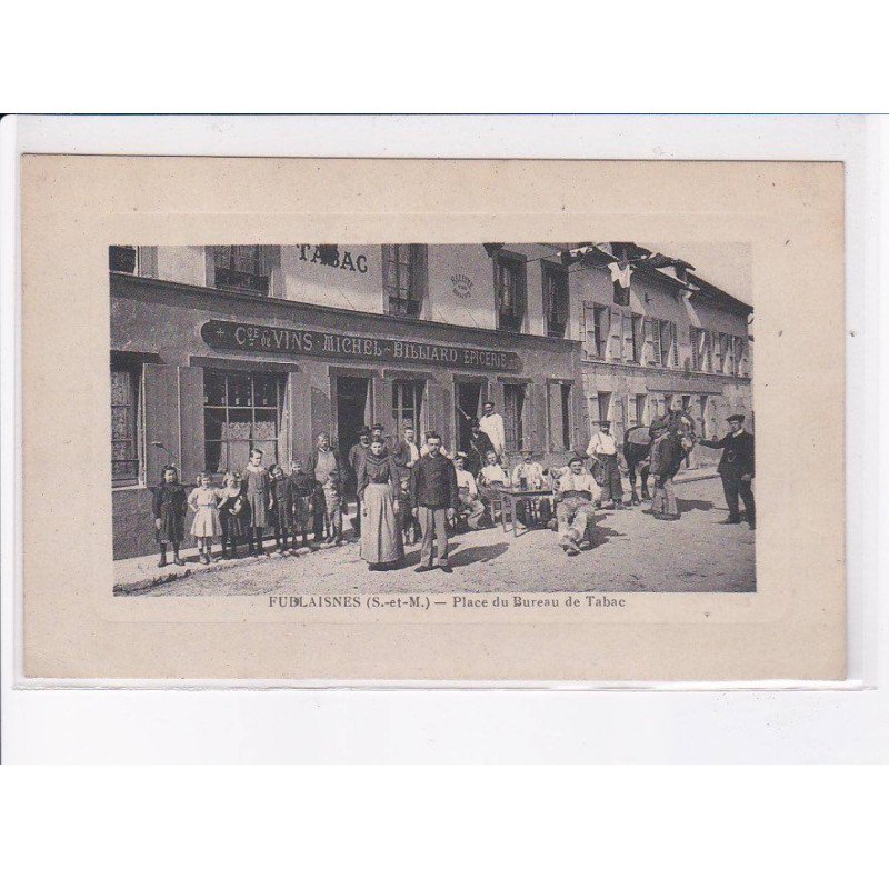 FUBLAISNES: place du bureau de tabac - très bon état